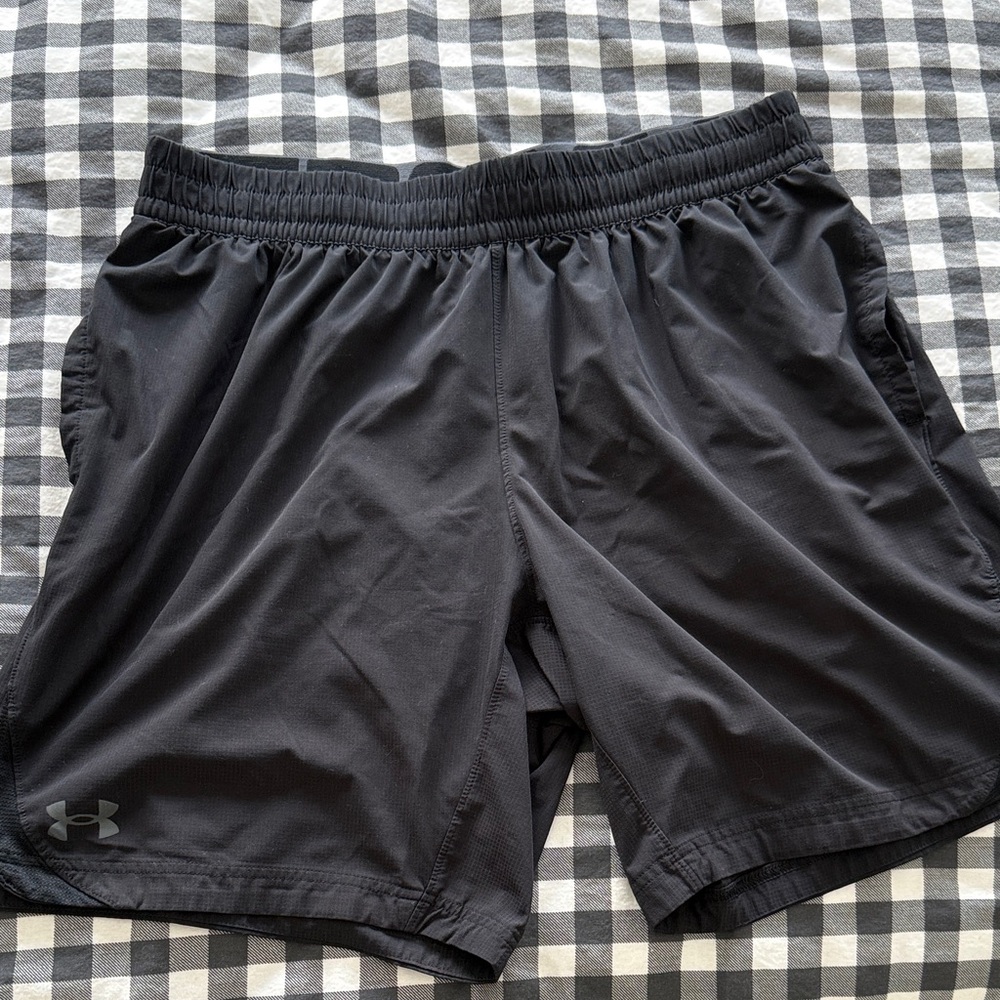 Under Armour Men's Charcoal Athletic Shorts
